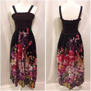 Vintage Floral Maxi Dress